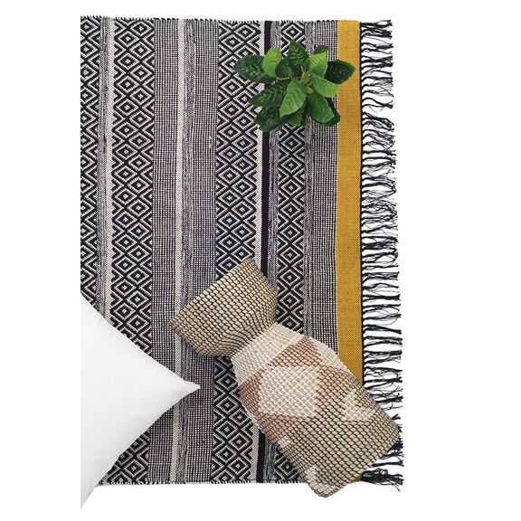 Χαλί Urban Cotton Kilim Amelia Chai tea Royal Carpet