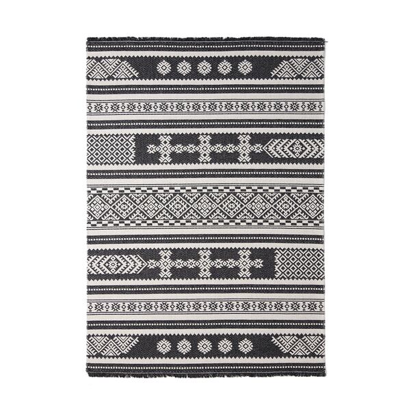 Χαλί Casa Cotton Black 22095 Royal Carpet