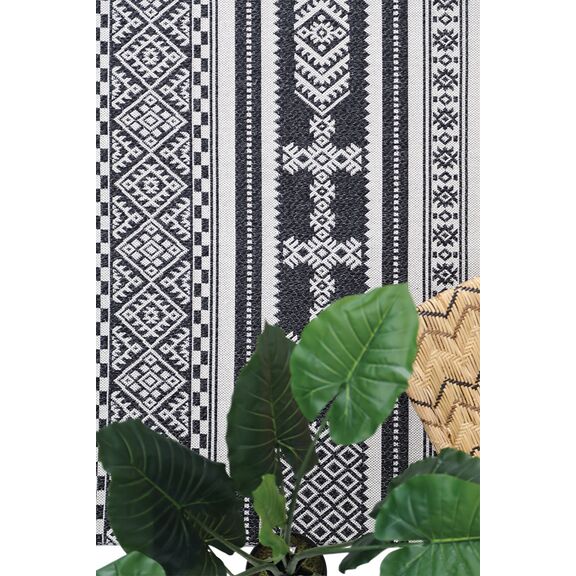 Χαλί Casa Cotton Black 22095 Royal Carpet