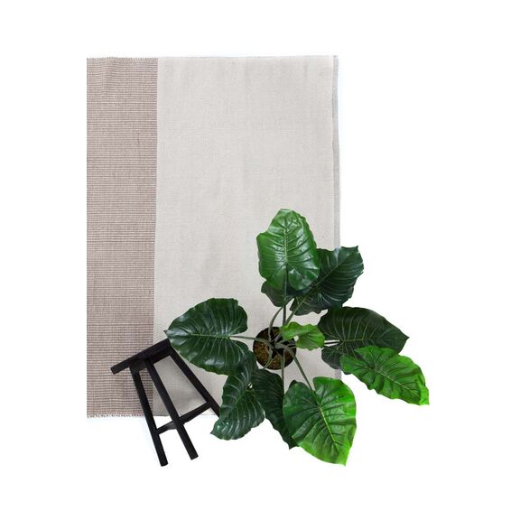 Χαλί Urban Cotton Kilim Arissa Taupe Royal Carpet