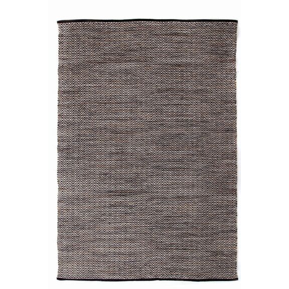 Χαλί Urban Cotton Kilim Venza Black Royal Carpet