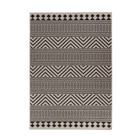 Ψάθα Flox Black 7525w Royal Carpet