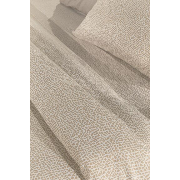 Σετ 4τμχ Σεντόνια Mira Mocca Flannel 270x265 guy Laroche  100% Cotton Flannel