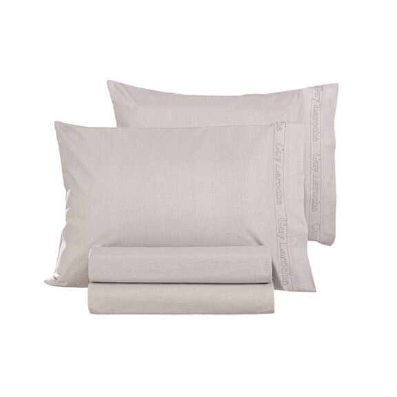 Ζεύγος Μαξιλαροθήκες Color Plus Perla 50x70 guy Laroche  100% Cotton Percale