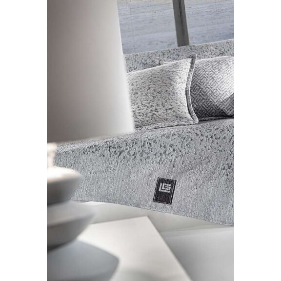 Ριχτάρι Καναπέ Matis Grey (Διθέσιος) 180x250 guy Laroche  37% Cotton-21%polyester-42% Acrylic