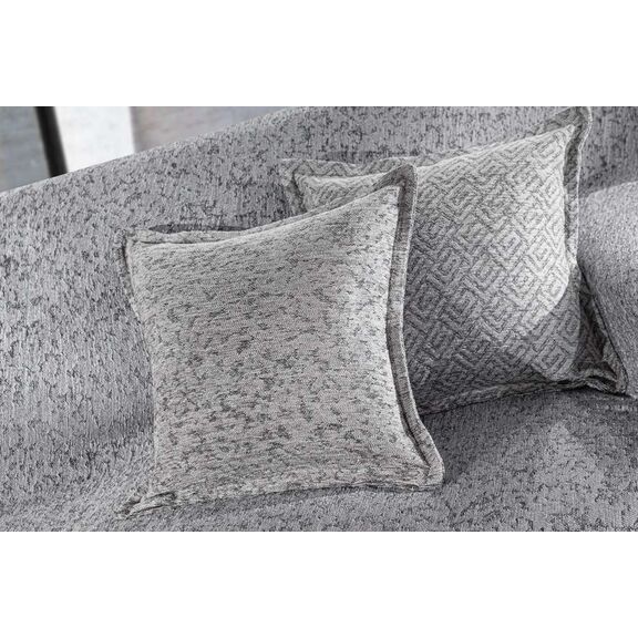 Ριχτάρι Καναπέ Matis Grey (Τριθέσιος) 180x300 guy Laroche  37% Cotton-21%polyester-42% Acrylic