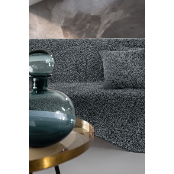 Ριχτάρι Lama Anthracite 170x150 guy Laroche  100% Jaquard Pol.