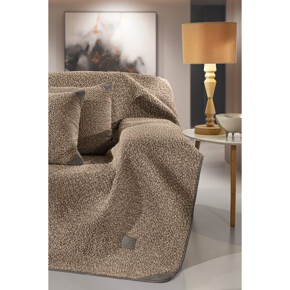 Ριχτάρι Lama Taupe 170x300 guy Laroche  100% Jaquard Pol.