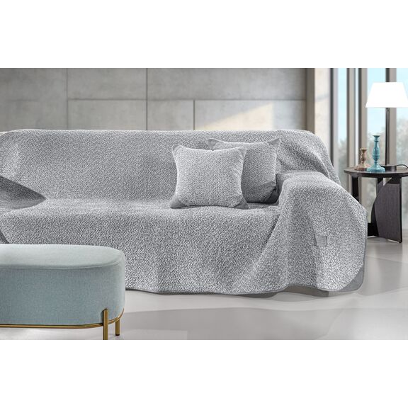 Ριχτάρι Lama Silver 170x350 guy Laroche  100% Jaquard Pol.