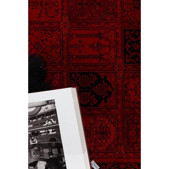 Κλασικό Χαλί Afgan 8129h D.red Royal Carpet