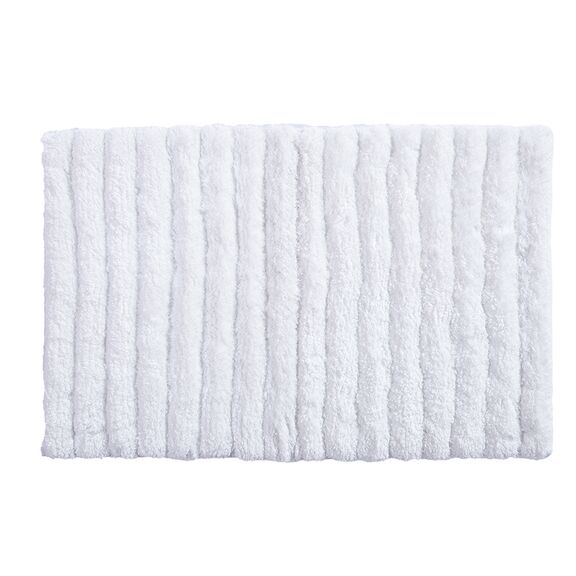 Ταπέτο Μπάνιου 55x85 nef-nef homeware fresh 200-white 100% polyester