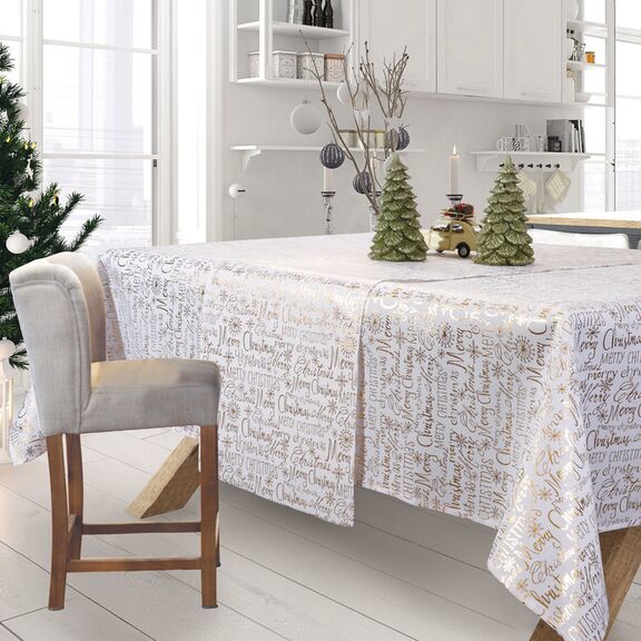 Τραπεζομάντηλο christmas kitchen 140x180cm 0575 das home 100% Πολυεστέρας