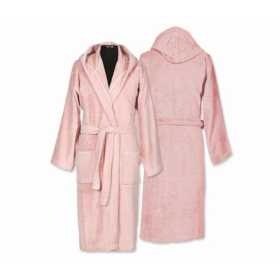 Μπουρνούζι Με Κουκούλα nef-nef Βαμβάκι Πενιέ medium comfort/ english rose 020211