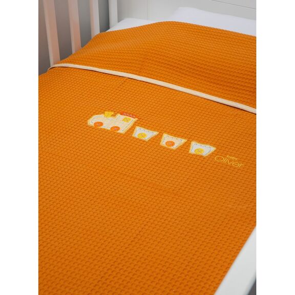 Baby Oliver Des.473 Κουβέρτα Πικέ Κούνιας 100x140
