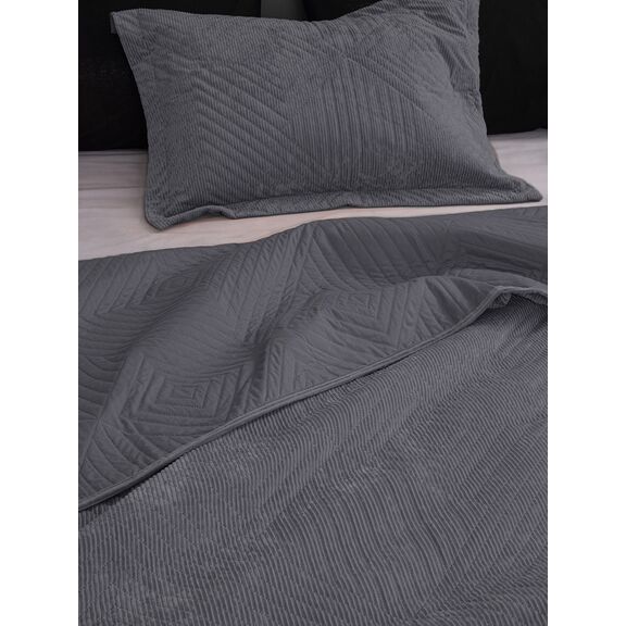Ζευγος Μαξιλαροθηκες Oxford 50x70 Dizza Grey