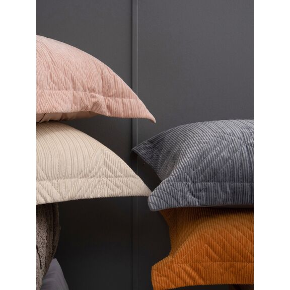 Ζευγος Μαξιλαροθηκες Oxford 50x70 Dizza Grey