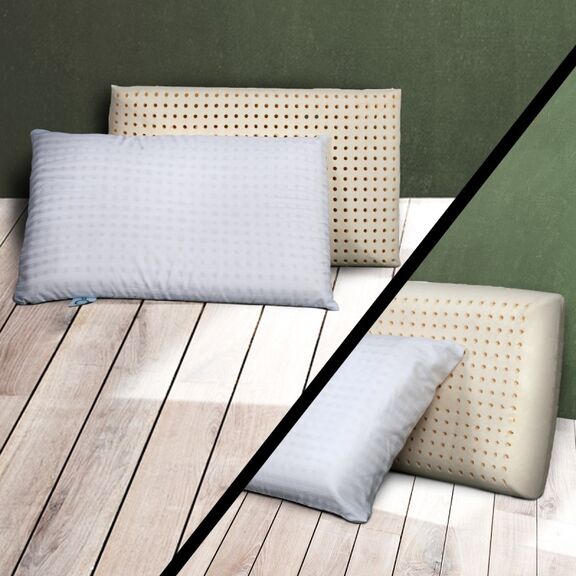 Μαξιλαρι Classic  Latex 40x60+14 ( Μέτριο / Ψηλό )