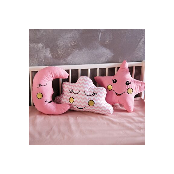 Σετ Bebe Μαξιλαρια Διακοσμητικα 3 Tem. Pink