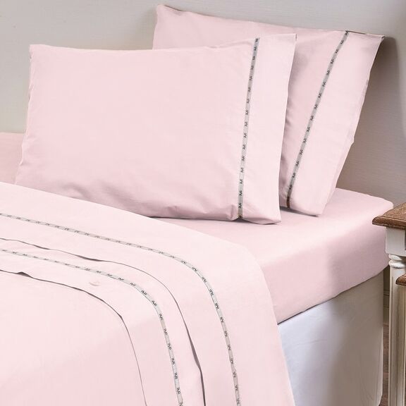 Σεντονι Μεμονωμενο Υπερδιπλο  240 χ 280cm - Colori Pink