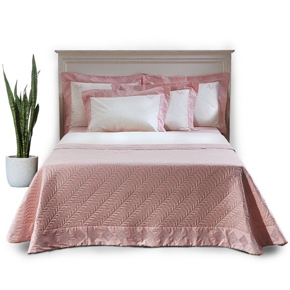 Κουβερλι Γιγας 240x260 +2 Μαξ/κες-Oxford (50x70 +7 ) -Imperia Pink