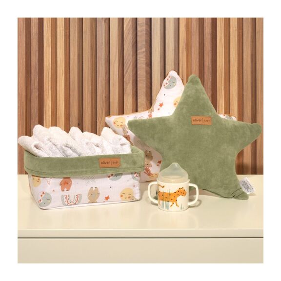 Καλαθι Αποθηκευσης σχ 413 Λαδι 25x15x13 Ύψος Oliver Baby