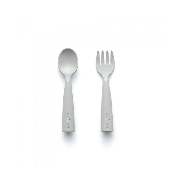 Miniware Des.15 Πιρούνι & Κουτάλι pla Γκρι-13,5cm