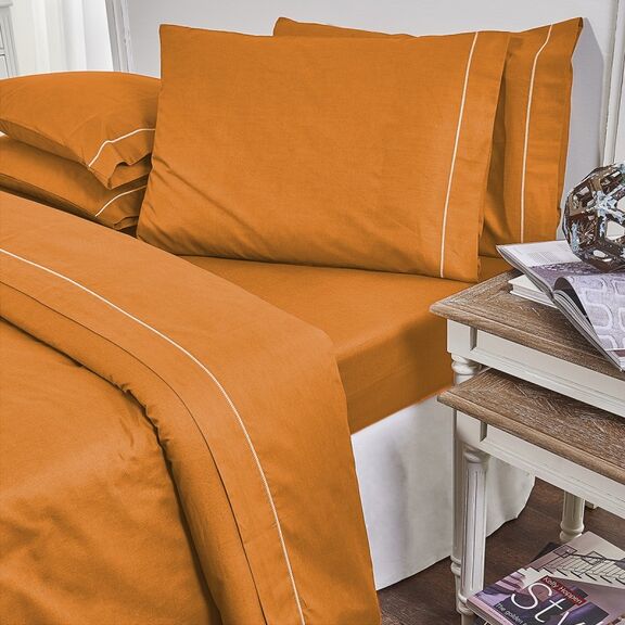 Σετ Σεντονια Mona 175x270 με Φεστονι -Arcobaleno Bello Gold