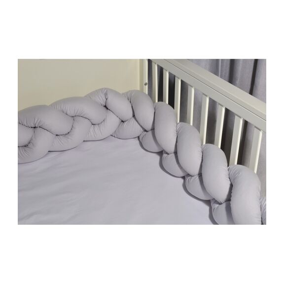 Oliver Baby Des.315 Πλεξούδα Γκρι Τριπλή Βαμβακερή 20x200