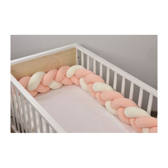 Oliver Baby Des.766 Εκρου-Σομόν-Σομόν Πλεξούδα Ζέρσευ 2μ x 20εκ.