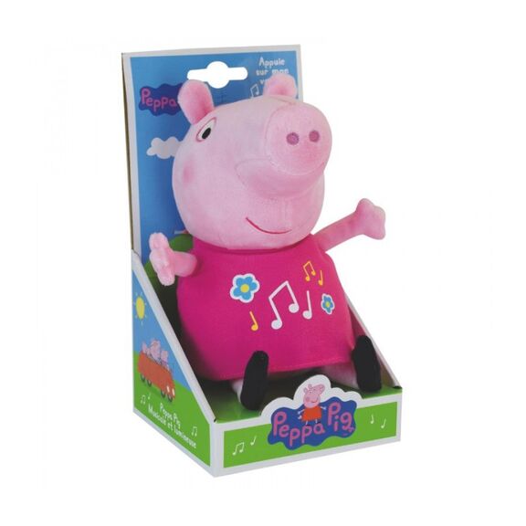 Peppa pig Μουσικο και Φωτεινο Λουτρινο 25 εκ