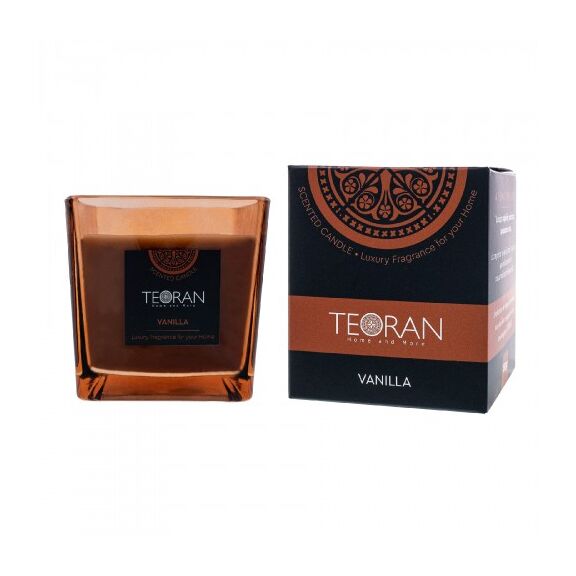 Αρωματικο κερί Vanilla τετράγωνο 410 γρ - Τετράγωνο 410gr