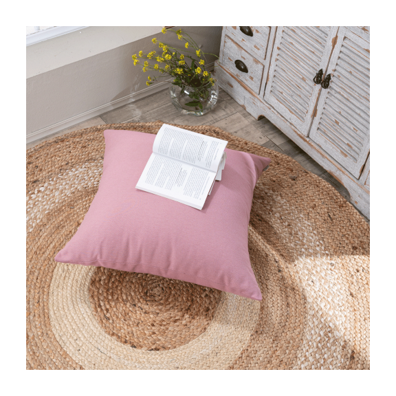 Μαξιλαροθήκη Ostia 06 - 65x65cm δαπέδου με γέμιση