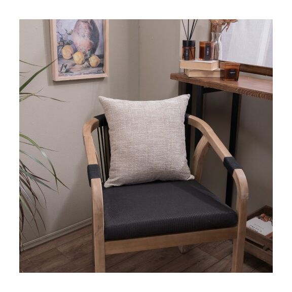 Μαξιλαροθήκη Hampton 01 - 65x65cm δαπέδου με γέμιση