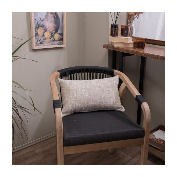 Μαξιλαροθήκη Hampton 01 - 43x43cm με γέμιση