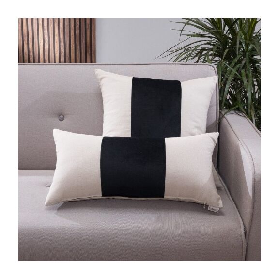 Μαξιλαροθήκη Linus 06 - 30x60cm με γέμιση