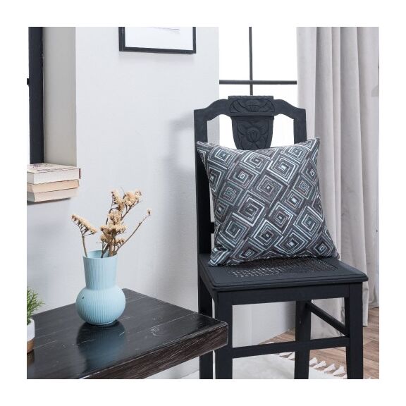 Μαξιλαροθήκη Santos 04 - 65x65cm δαπέδου με γέμιση