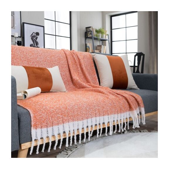 Ριχτάρι-Κουβέρτα Καναπέ Mohair 05 - 130 x 150cm