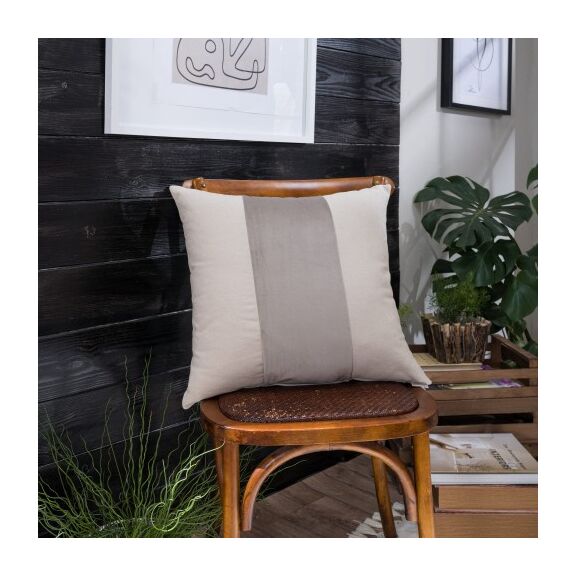 Μαξιλαροθήκη Linus 07 - 50x50cm με γέμιση