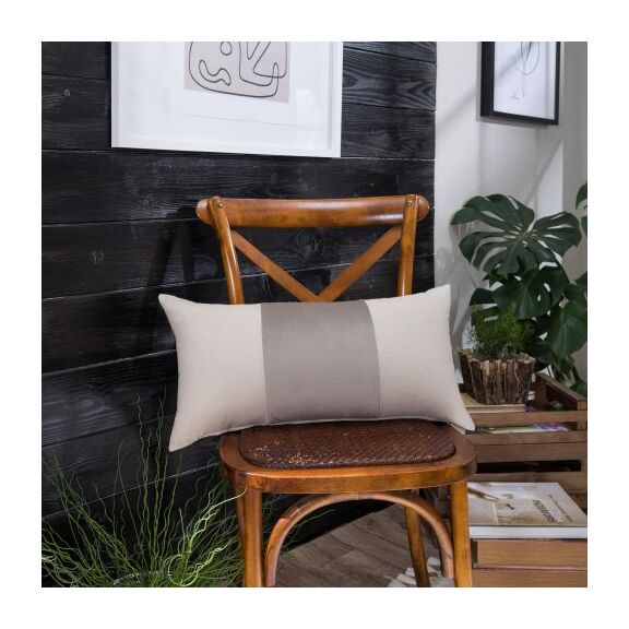 Μαξιλαροθήκη Linus 07 - 30x60cm με γέμιση