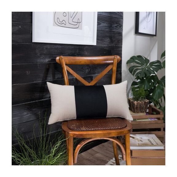 Μαξιλαροθήκη Linus 06 - 50x50cm με γέμιση