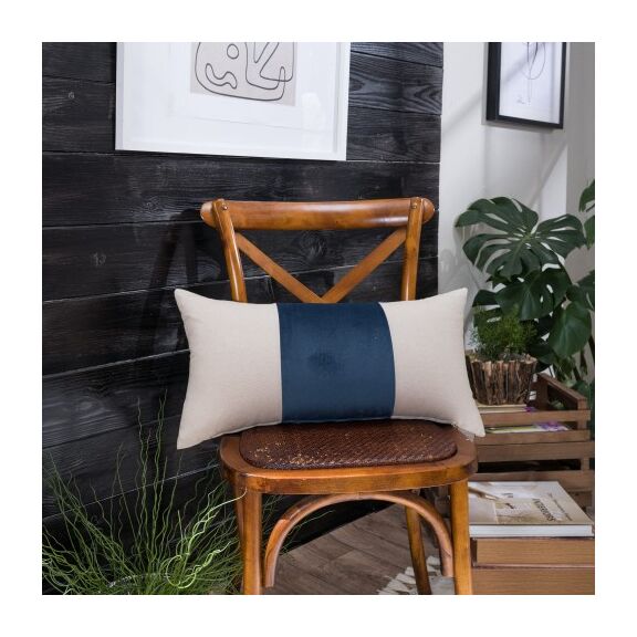 Μαξιλαροθήκη Linus 04 - 30x60cm με γέμιση
