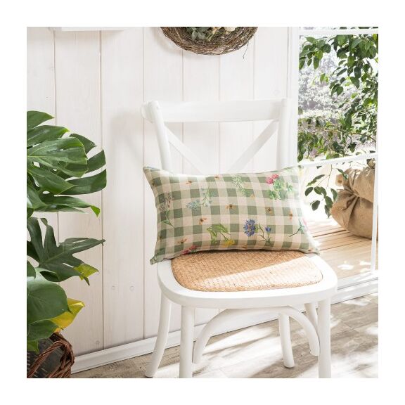 Μαξιλαροθήκη Parrillia 08 - 65x65cm δαπέδου με γέμιση