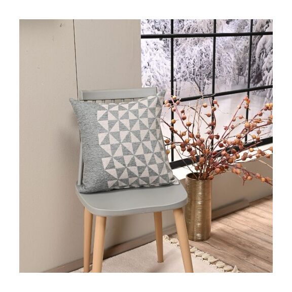 Μαξιλαροθήκη Columbia 04 - 43x43cm με γέμιση