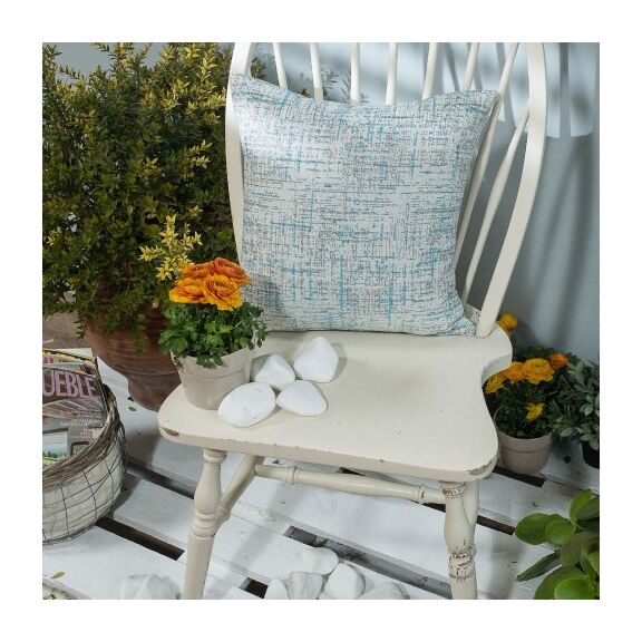 Μαξιλαροθήκη Positano 05 - 65x65cm δαπέδου με γέμιση
