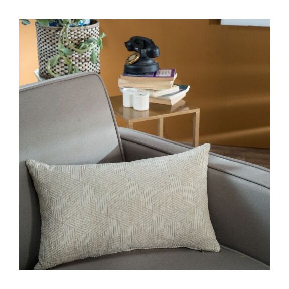 Μαξιλαροθήκη Austin 01 - 65x65cm δαπέδου με γέμιση