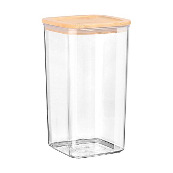 ESTIA ΔΟΧΕΙΟ ΑΠΟΘΗΚΕΥΣΗΣ BAMBOO ESSENTIALS ΠΛΑΣΤΙΚΟ 1200ml ΣΤΟΙΒΑΖΟΜΕΝΟ