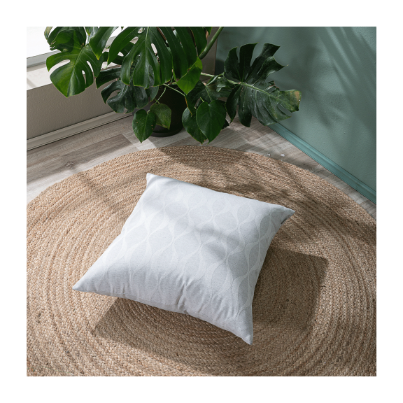Μαξιλαροθήκη Vivero 04 - 65x65cm δαπέδου με γέμιση
