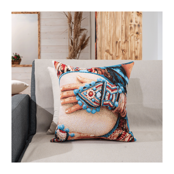 Μαξιλαροθήκη Ikona 04 - 45x45cm με γέμιση