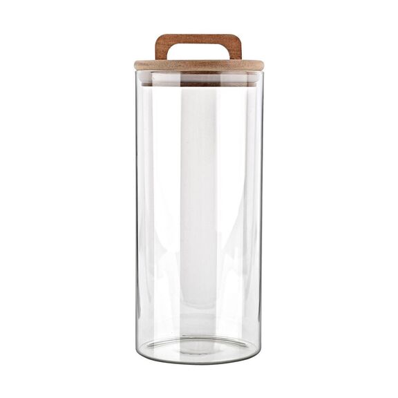 ESTIA ΔΟΧΕΙΟ ΑΠΟΘΗΚΕΥΣΗΣ ALLURE ΓΥΑΛΙΝΟ 1300ml 10x10x22cm