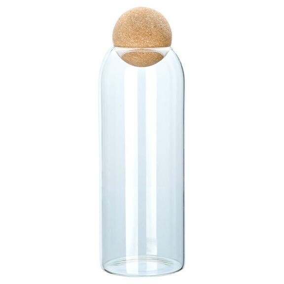 ESTIA ΔΟΧΕΙΟ ΑΠΟΘΗΚΕΥΣΗΣ ΓΥΑΛΙΝΟ 1300ml ΜΕ ΚΑΠΑΚΙ ΦΕΛΛΟΥ